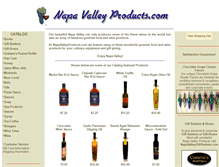 Tablet Screenshot of napavalleyproducts.com